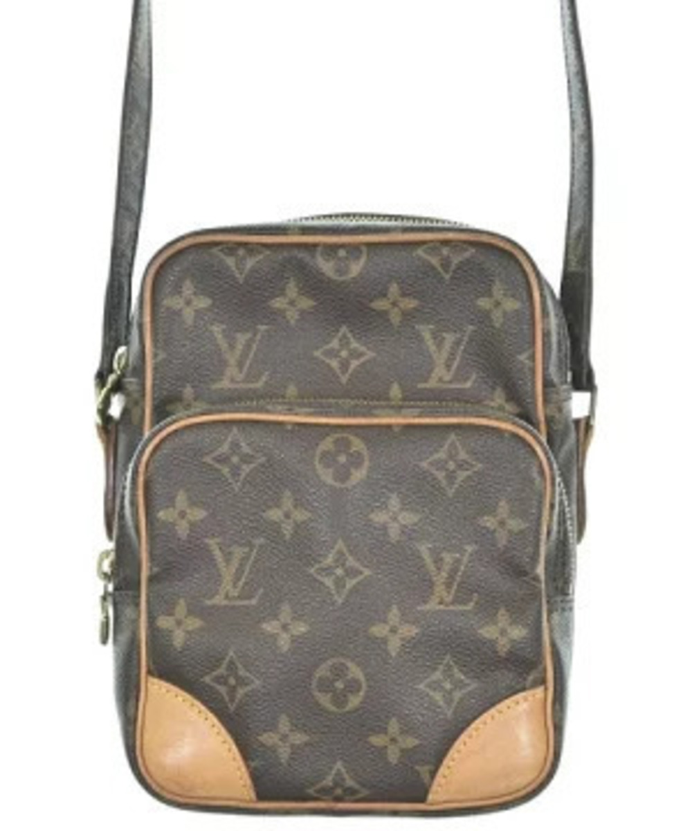 Louis Vuitton Shoulder Bag Brown All over